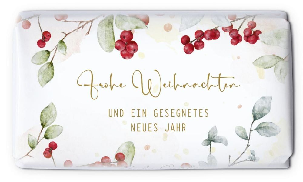 Schokoladengrüße "Frohe Weihnachten" (40g)