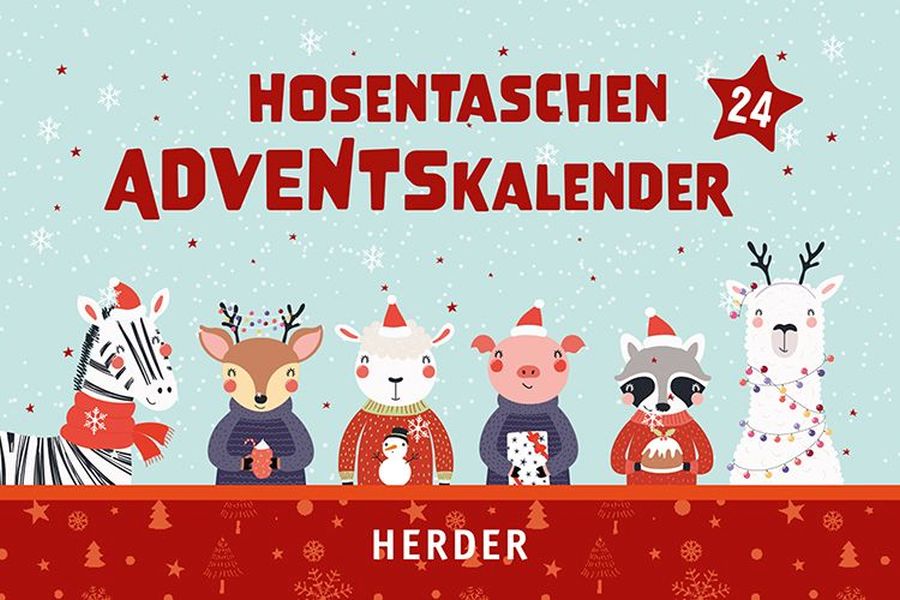 Hosentaschenadventskalender 2025 - illustriert
