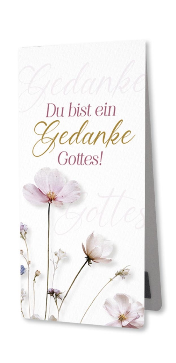 Magnetlesezeichen - "Gedanke"