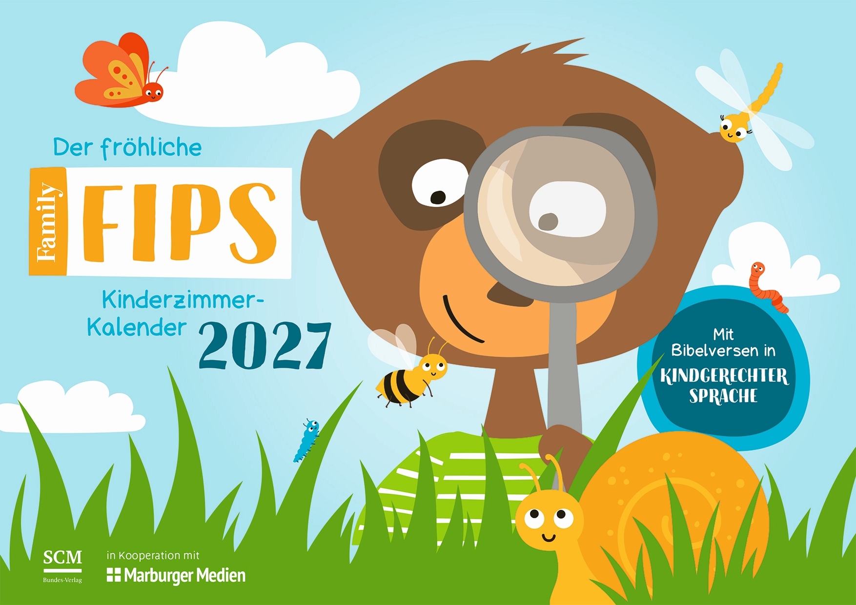 Der fröhliche Family-Fips Kinderzimmer-Kalender 2027