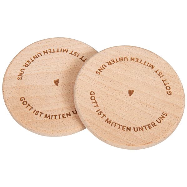 Untersetzer-Set Holz