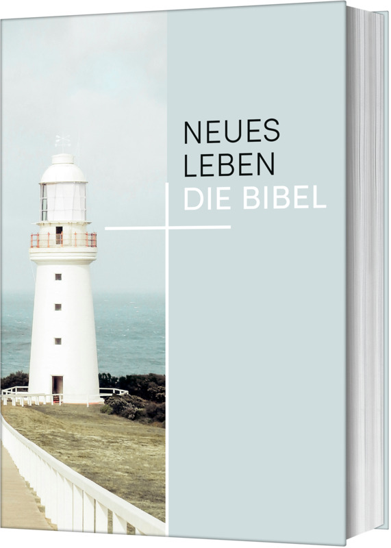 Neues Leben. Die Bibel. Taschenausgabe, Motiv Leuchtturm