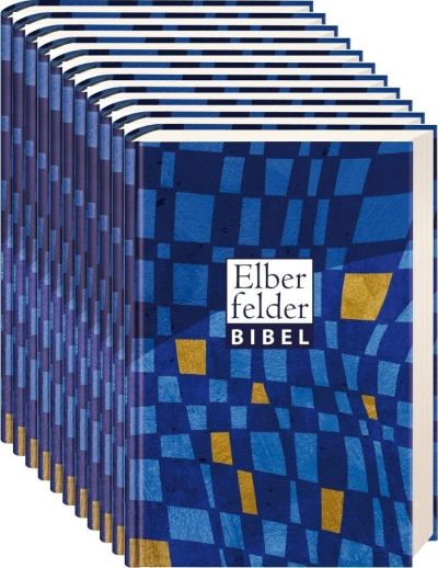 Verteilpaket Elberfelder Bibel Taschenausgabe Glasfenster
