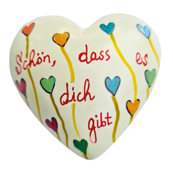 Handschmeichler-Herz: Schön, dass es dich gibt