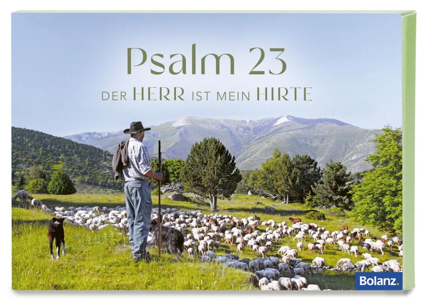 Postkartenbox "Psalm 23"