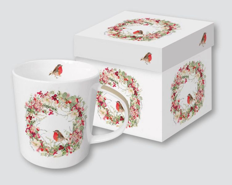 Tasse "Weihnachtskranz"