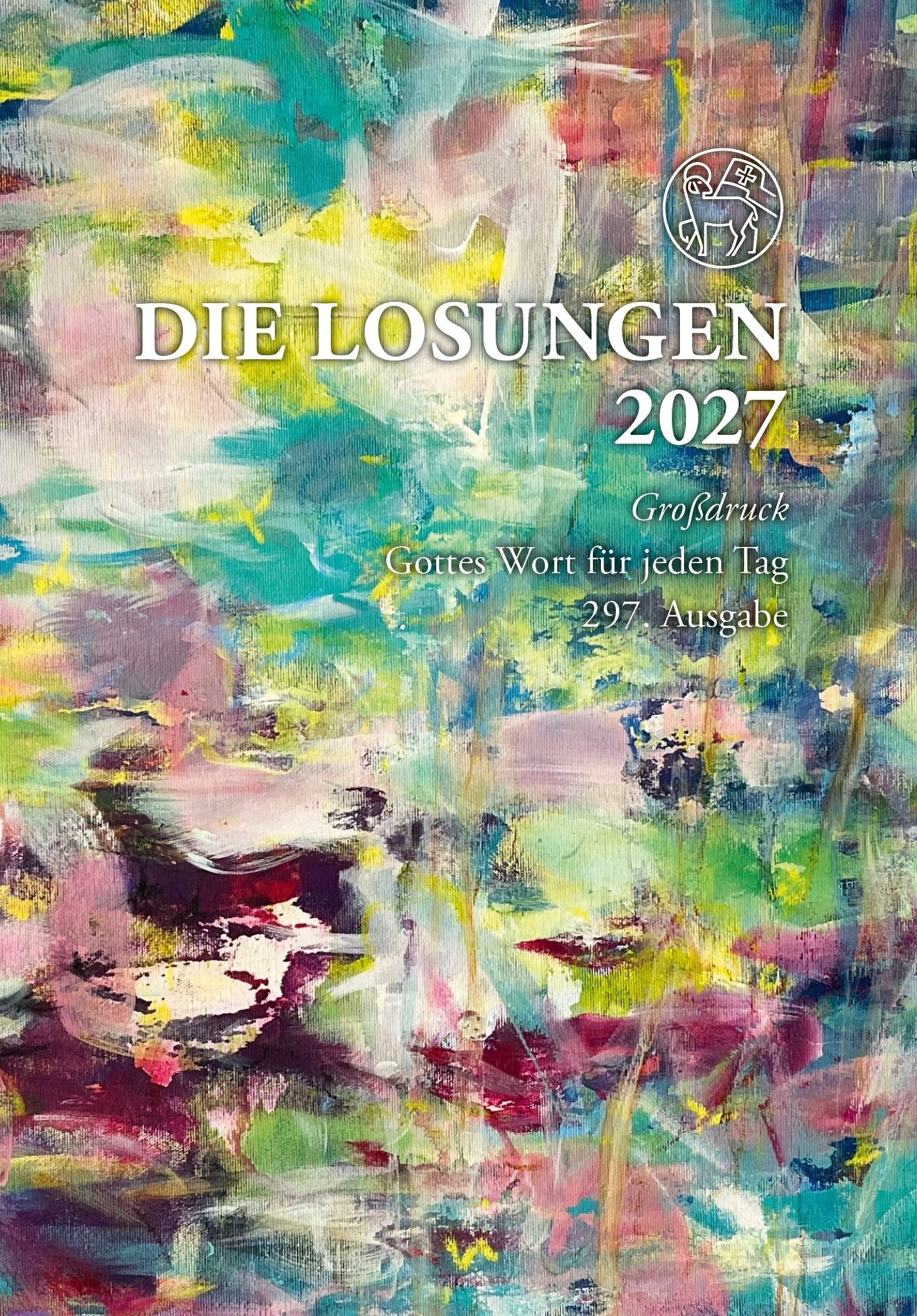 Losungen 2027 bunt, Geschenkausgabe - Großdruck
