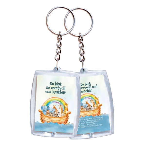 Schlüsselanhänger: Du bist so wertvoll und kostbar