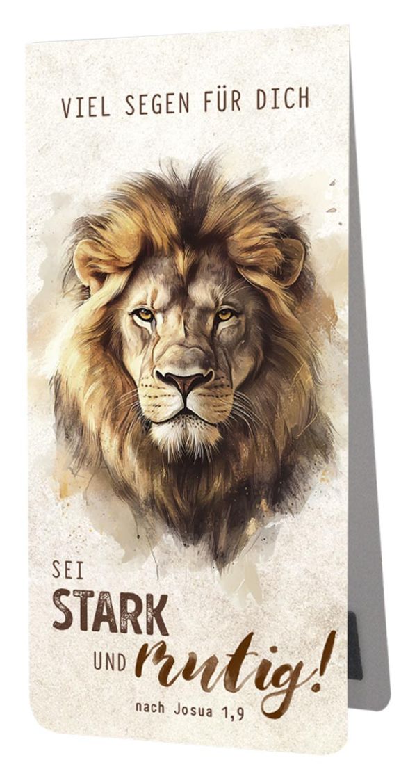 Magnetlesezeichen - "Löwe"