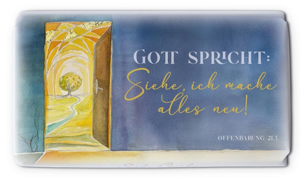Jahreslosung 2026 - Schokoladengrüße (40g) "Kunst"
