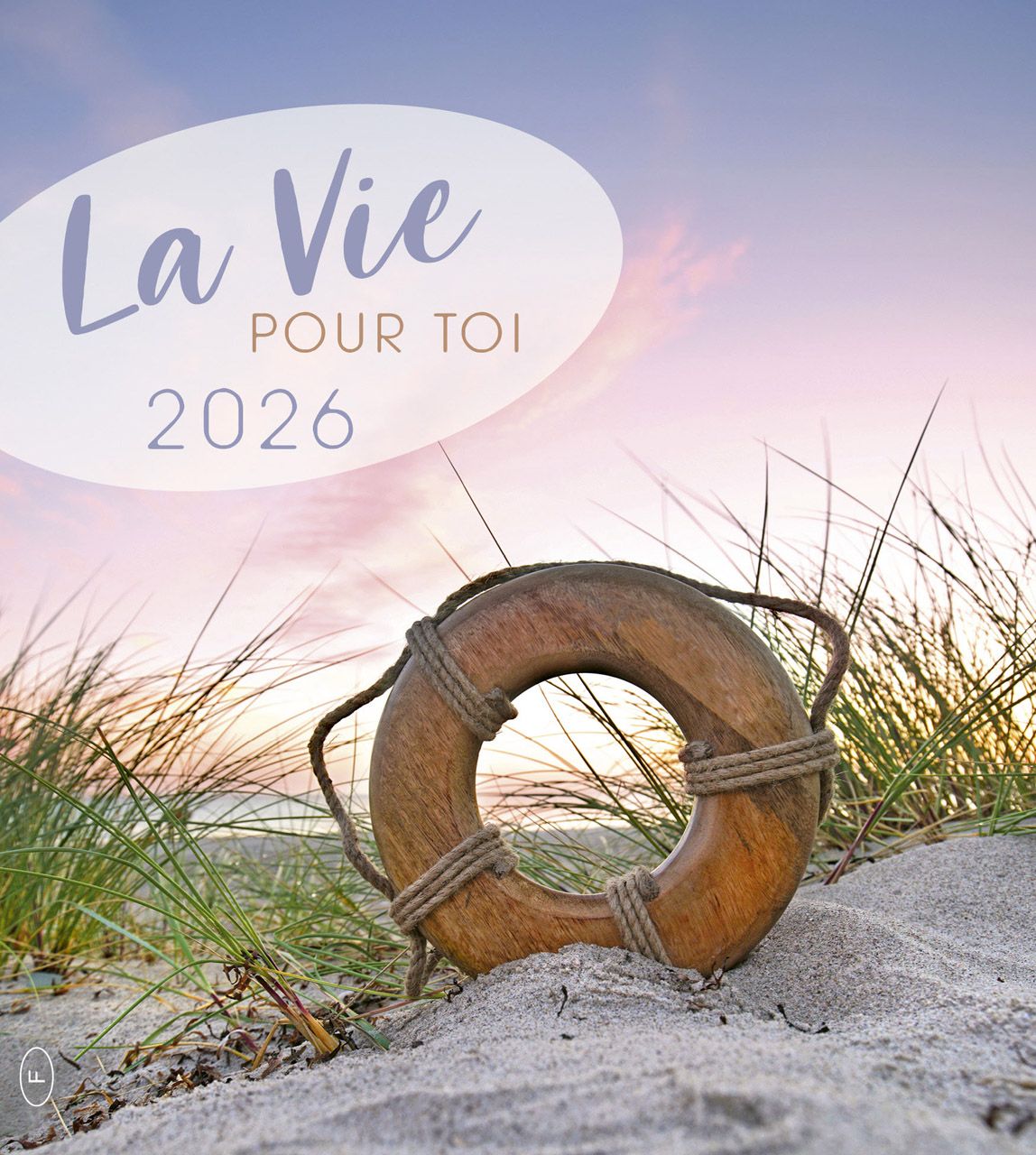 Leben für Dich 2026 - Französisch Postkartenkalender