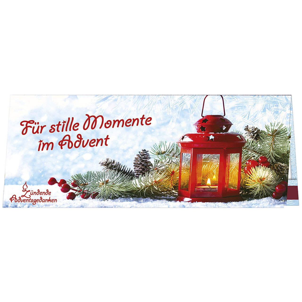 Streichholz-Adventskalender "Für stille Momente"