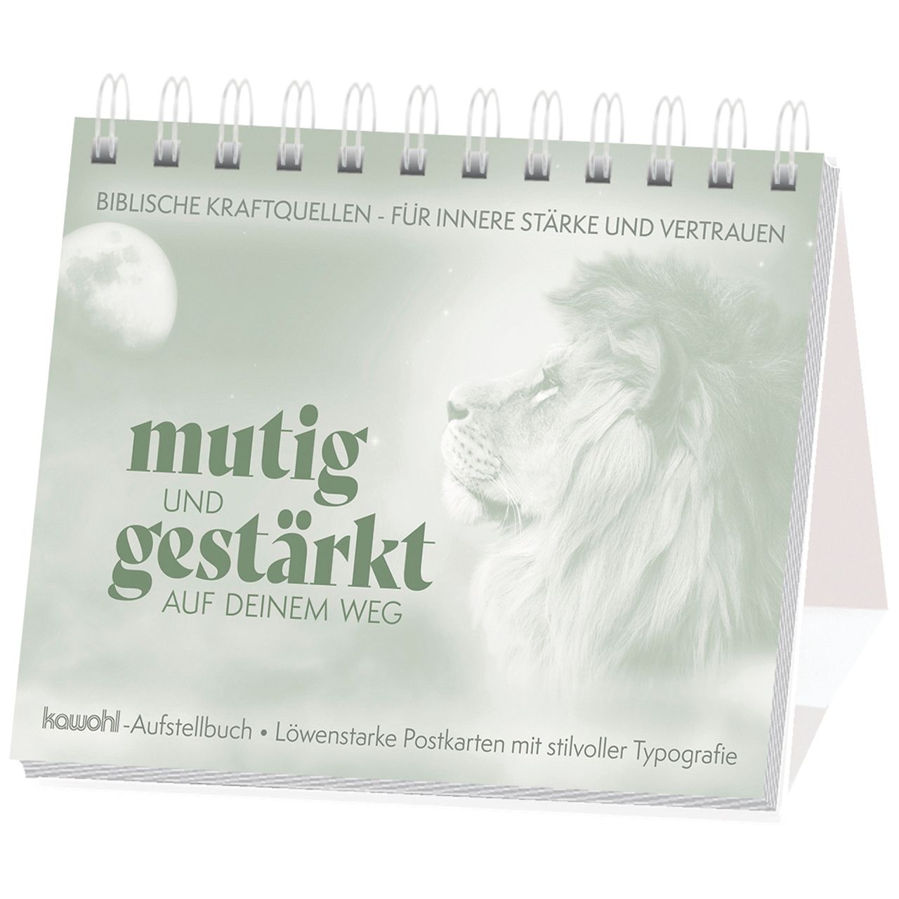 mutig und gestärkt auf deinem Weg - Aufstellbuch