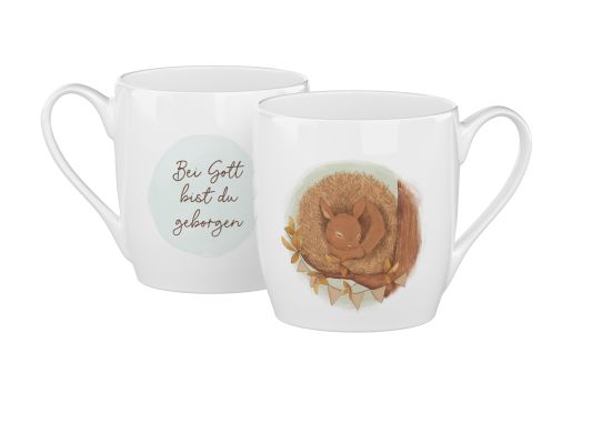 Kindertasse - Bei Gott bist du geborgen