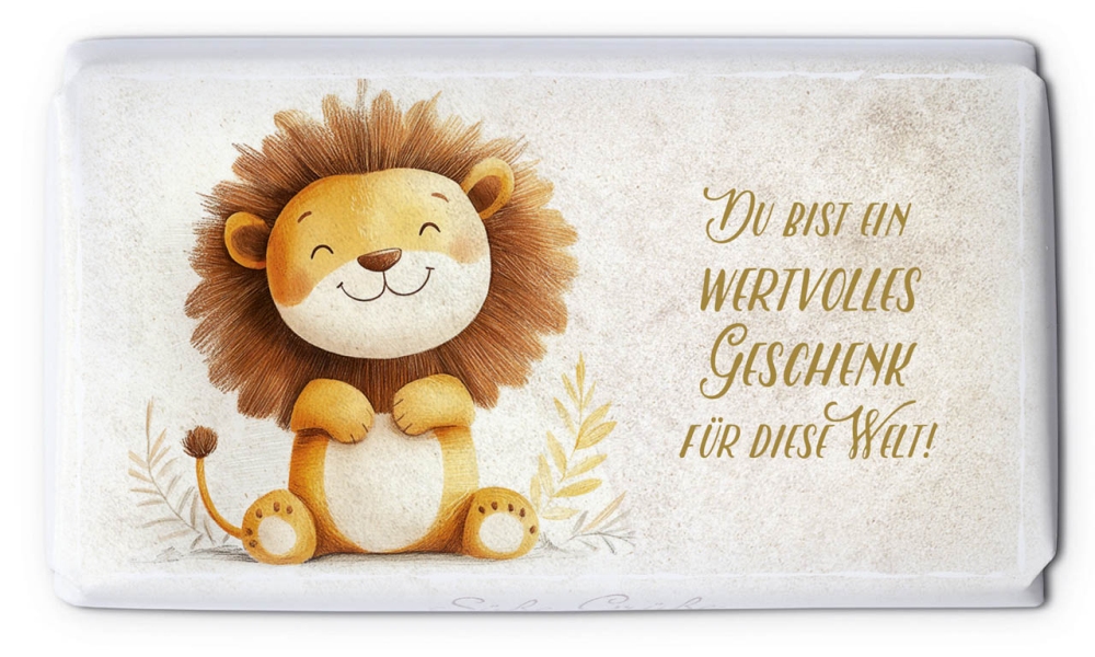 Schokoladengrüsse "Wertvolles Geschenk" (40g)