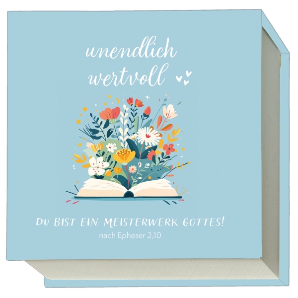 Notizblock: Unendlich wertvoll