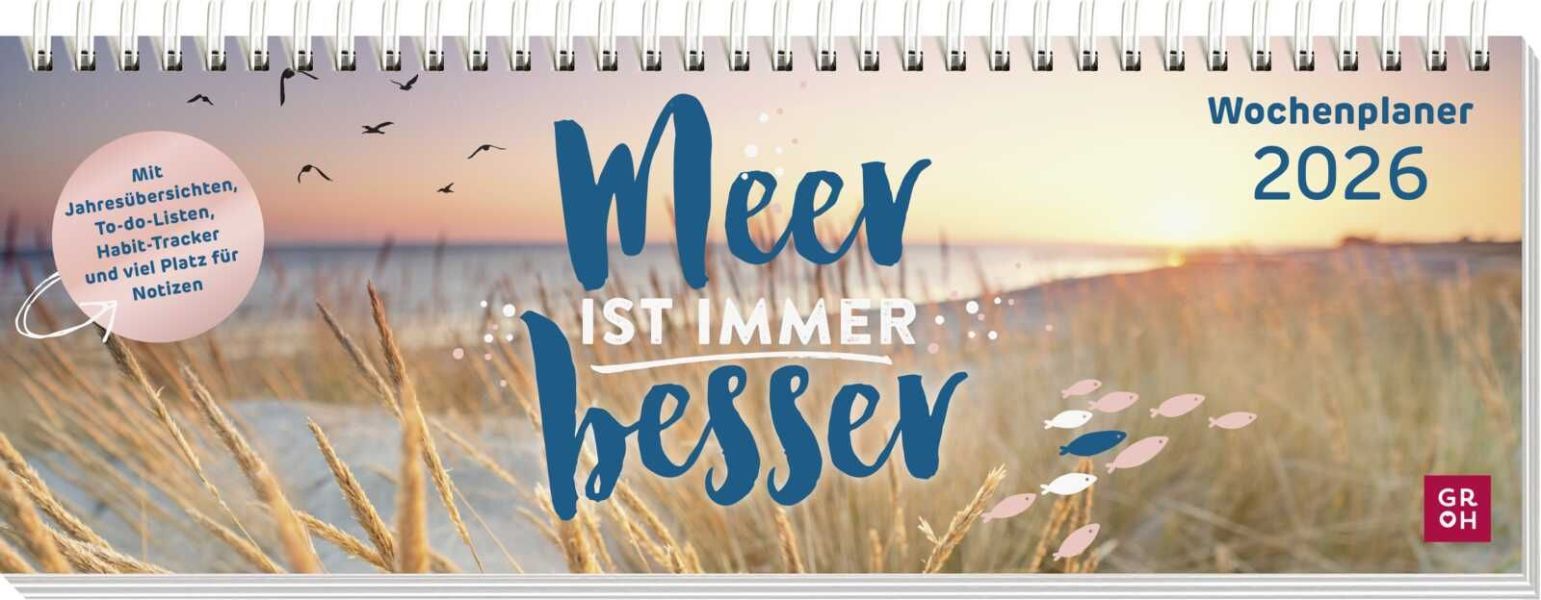 Meer ist immer besser 2026  - Wochenplaner