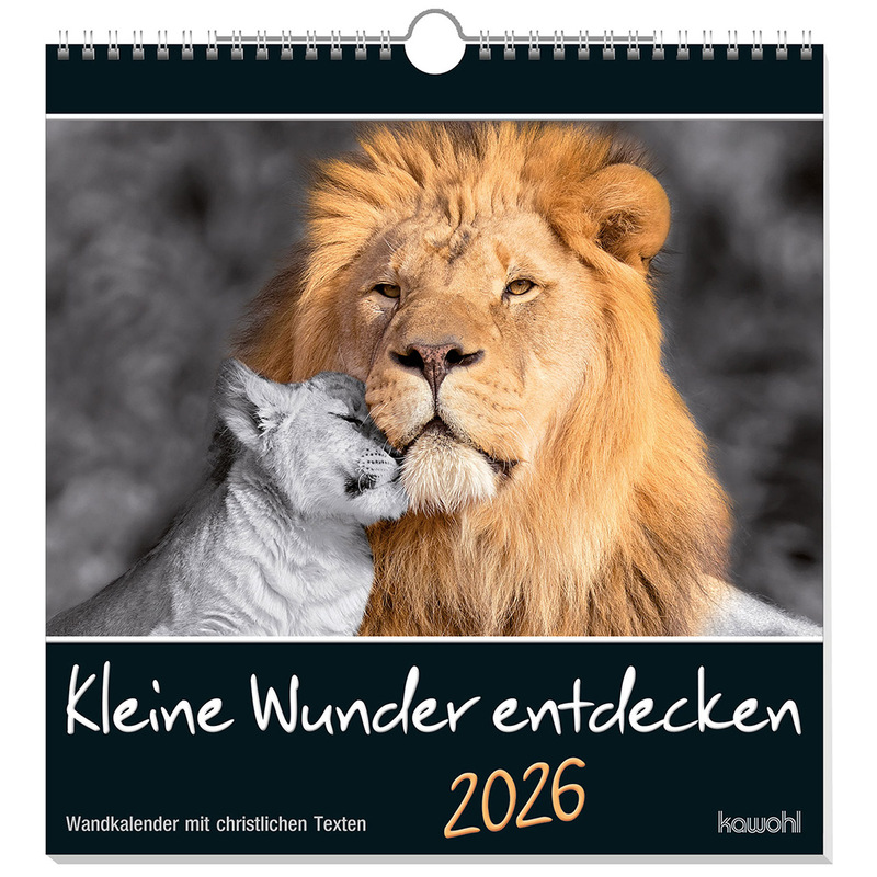 Kleine Wunder entdecken 2026 - Wandkalender