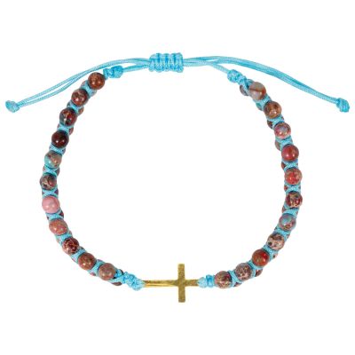 Armband Perlen "Kreuz"