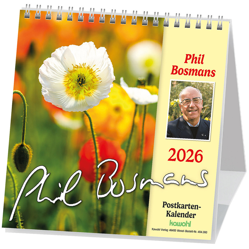 Phil Bosmans 2026 - Postkartenkalender