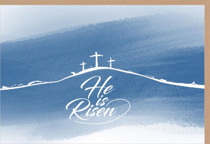 Faltkarte "He is Risen"