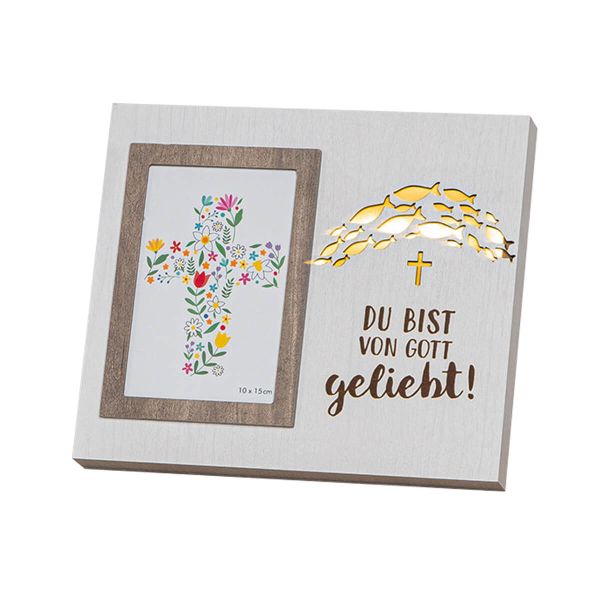 Fotorahmen mit LED - Fische