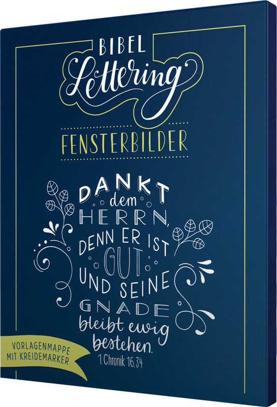 Bibel-Lettering Fensterbilder