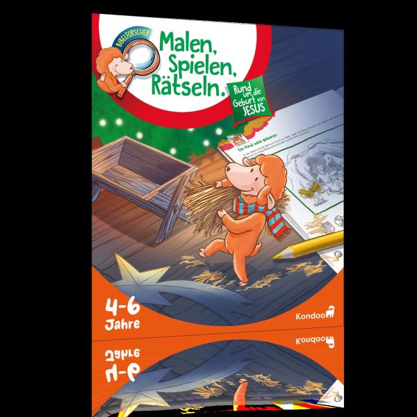 Bibelforscher: Malen, Spielen, Rätseln