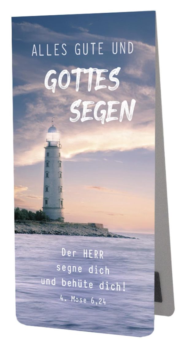 Magnetlesezeichen - "Leuchtturm"