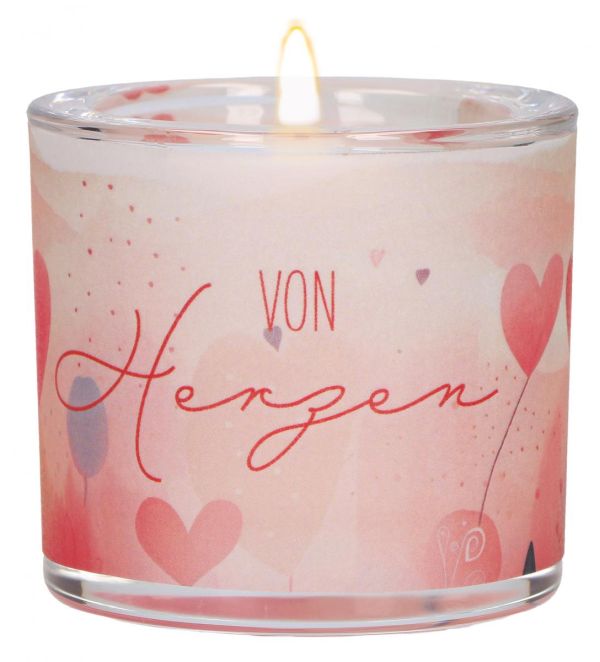 Windlicht LichtMomente "Von Herzen"