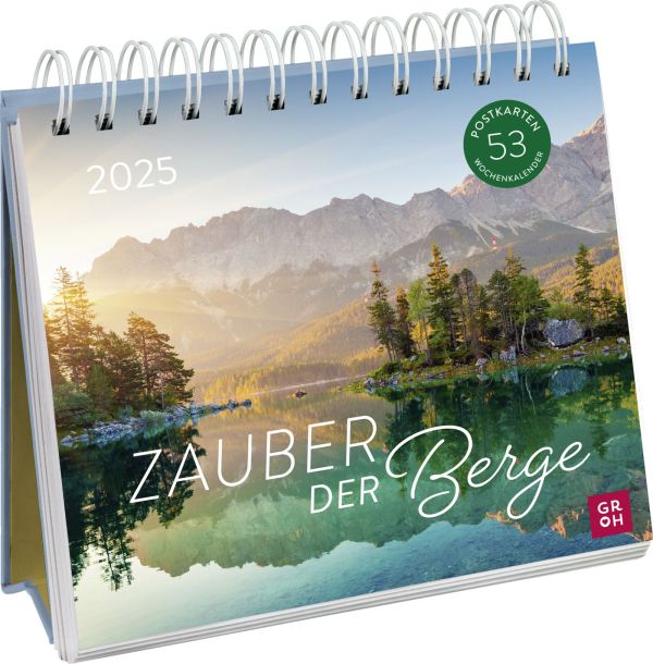 Zauber der Berge 2025 - Postkartenkalender