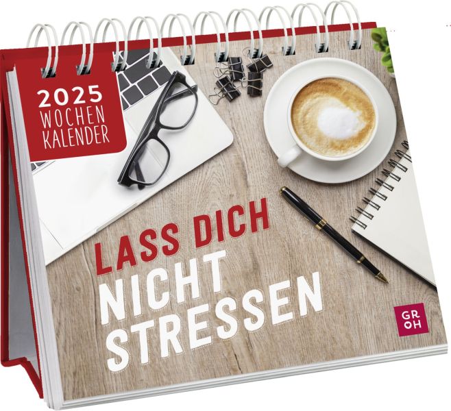 Lass dich nicht stressen 2025 - Mini-Wochenkalender