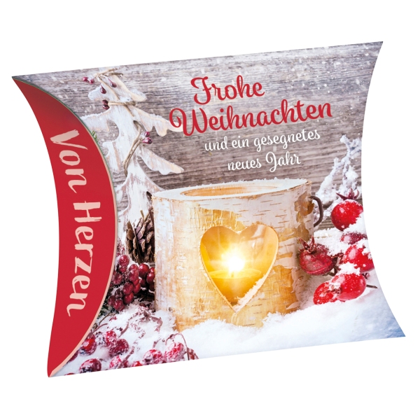 Schafmilchseife Herz "Frohe Weihnachten"