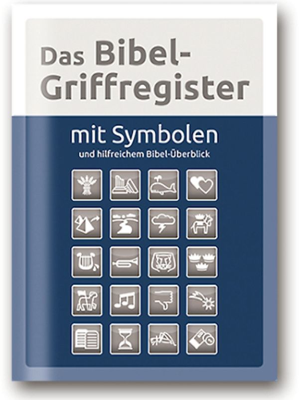 Das Bibel-Griffregister mit Symbolen