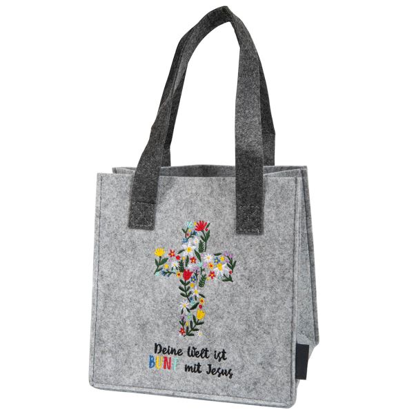 Geschenktasche Konfirmation Filz