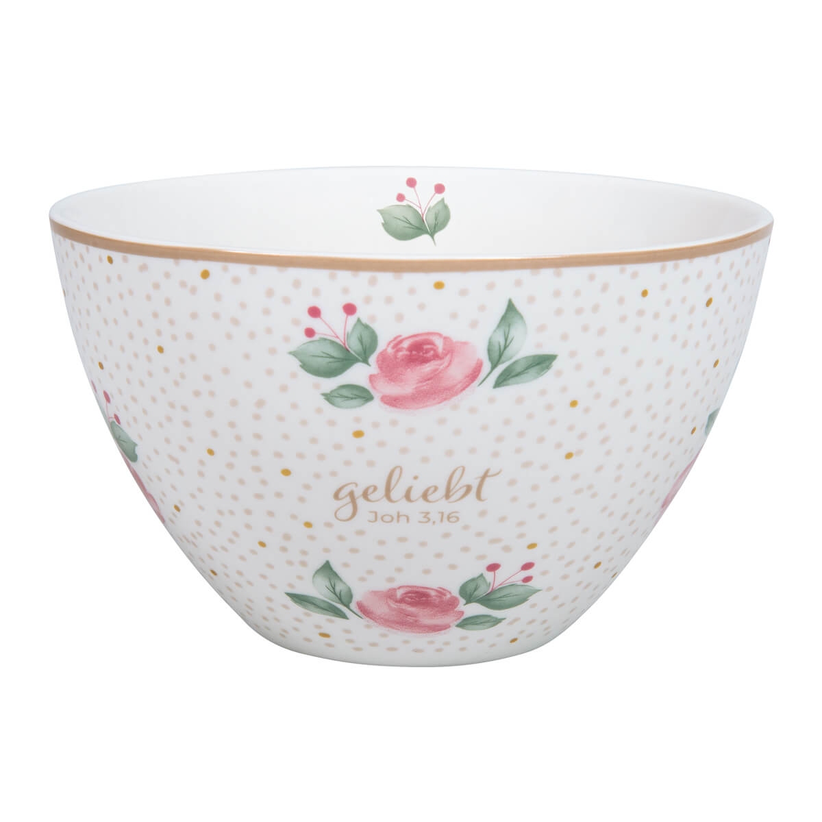 Müslischale "Rosen"