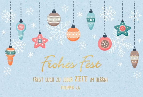 Postkartenserie "Frohes Fest"  10 Stk.